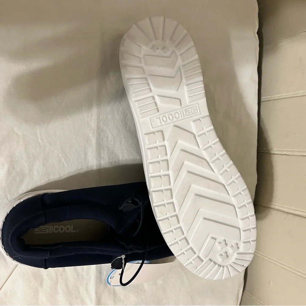 NWT 32 Degrees Men’s Cushion Boat Shoe/Navy Blue/Size 12